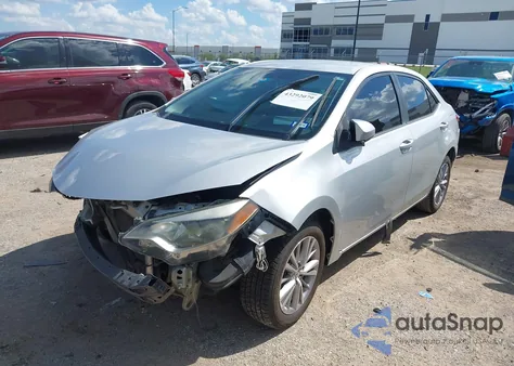 2015 Toyota Corolla Le Plus from USA, damaged, VIN 5YFBURHEXFP320202